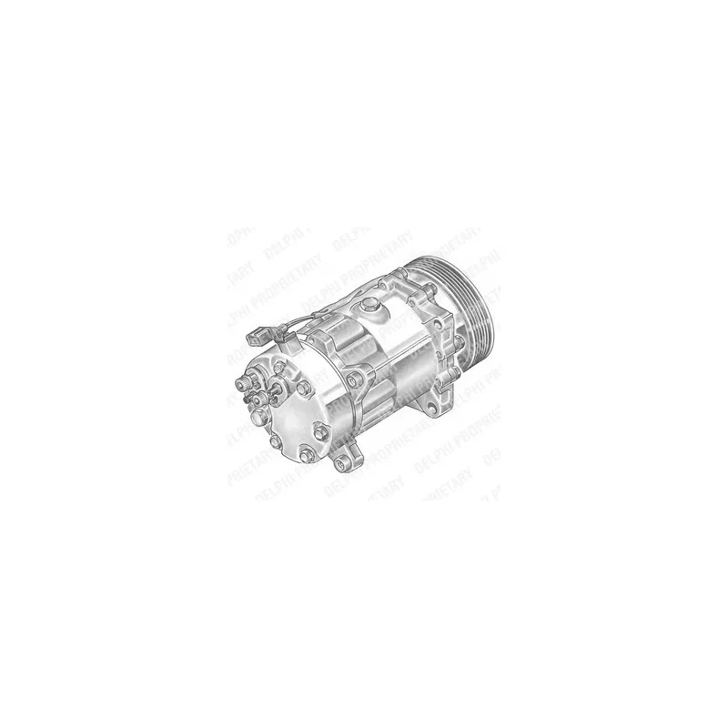 Compresseur, climatisation DELPHI TSP0155060