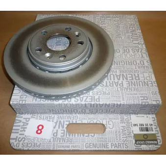 Jeu de 2 disques de frein avant OE 402068234R