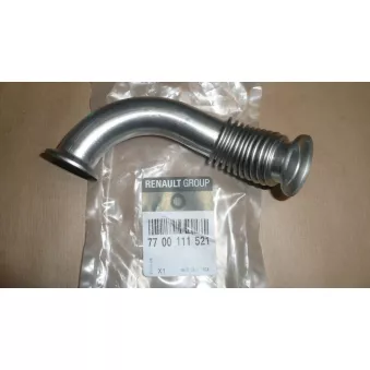 Tuyauterie, vanne EGR OE 7700111521