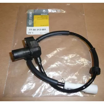 Capteur, vitesse de roue OE 7700313681