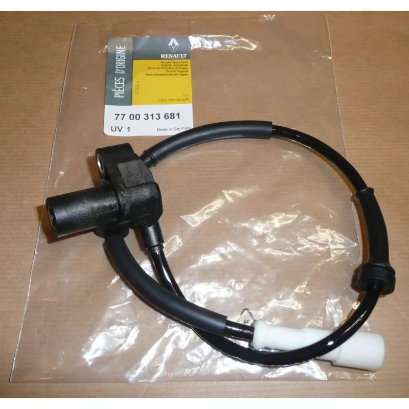 Capteur, vitesse de roue OE 7700313681
