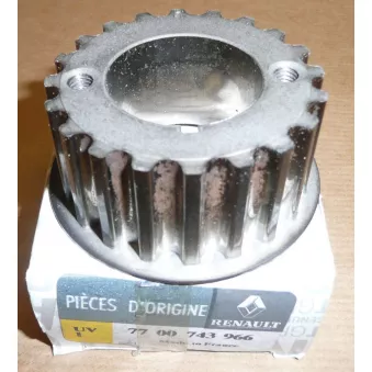 Roue dentée, vilebrequin OE 7700743966