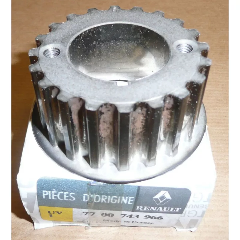 Roue dentée, vilebrequin OE 7700743966