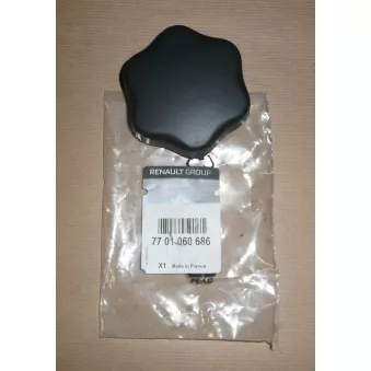 Bouton tournant, ajustage du dossier OE 7701060686