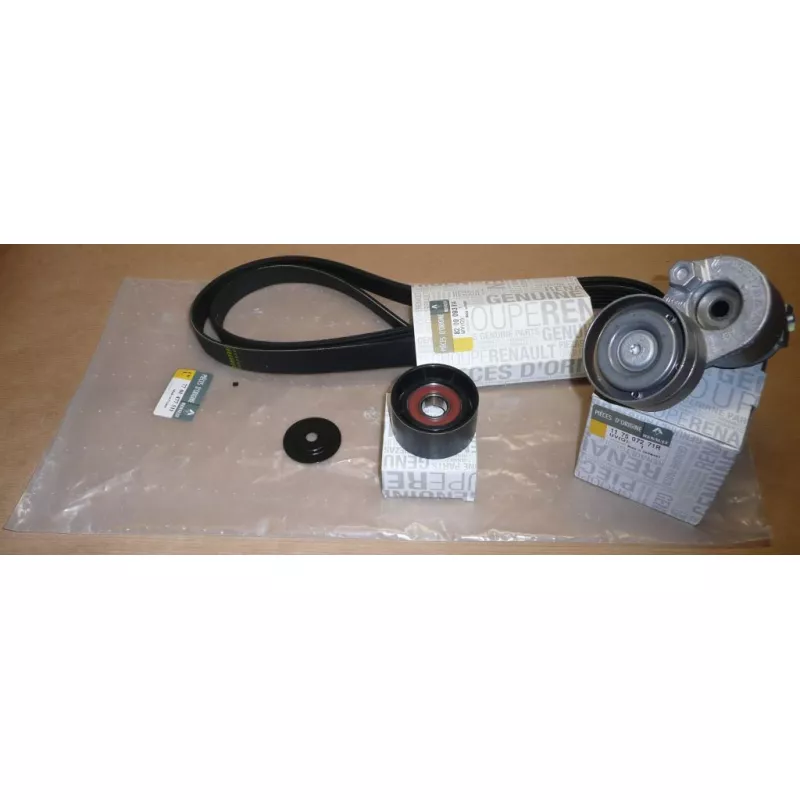 Jeu de courroies trapézoïdales à nervures OE 7701477511