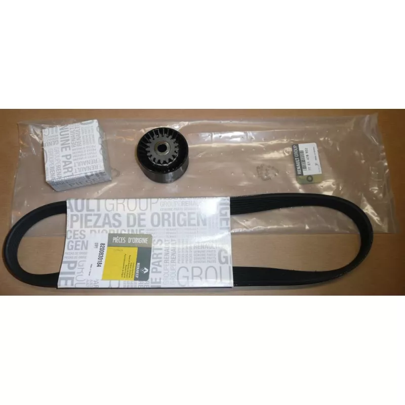 Jeu de courroies trapézoïdales à nervures OE 7701478932
