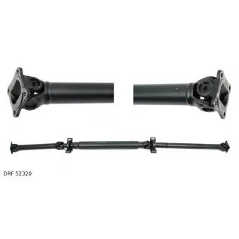 Arbre de transmission, entraînement essieux TEKNÖR DRF 52320