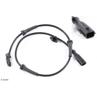 Capteur, vitesse de roue TEKNÖR R 52049