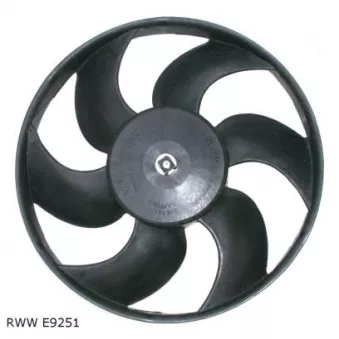 Ventilateur, refroidissement du moteur TEKNÖR RWW E9251