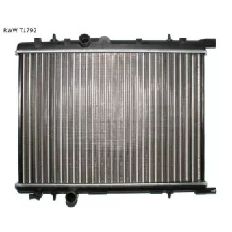 Radiateur, refroidissement du moteur TEKNÖR RWW T1792