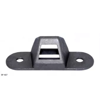 Guide, bouton de verrouillage de porte mécanique TEKNÖR SP 407