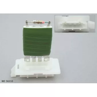 Résistance, pulseur d'air habitacle TEKNÖR WE 56210