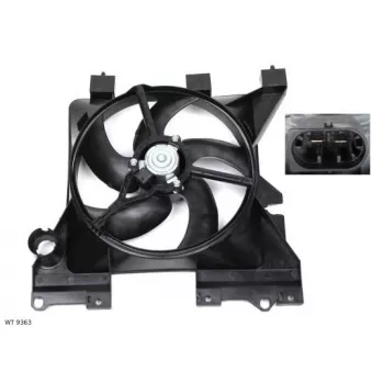 Ventilateur, refroidissement du moteur TEKNÖR WT 9363