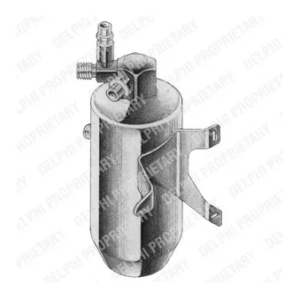Filtre déshydratant, climatisation DELPHI TSP0175010