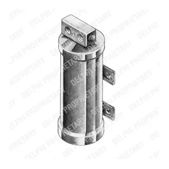 Filtre déshydratant, climatisation DELPHI TSP0175025