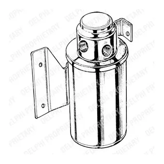 Filtre déshydratant, climatisation DELPHI TSP0175047