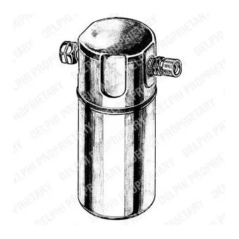 Filtre déshydratant, climatisation DELPHI TSP0175048