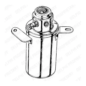 Filtre déshydratant, climatisation DELPHI TSP0175051