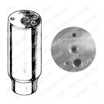 Filtre déshydratant, climatisation DELPHI TSP0175061