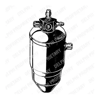 Filtre déshydratant, climatisation DELPHI TSP0175068
