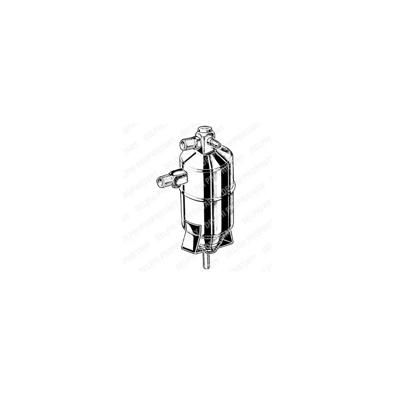 Filtre déshydratant, climatisation DELPHI TSP0175081