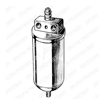 Filtre déshydratant, climatisation DELPHI TSP0175083
