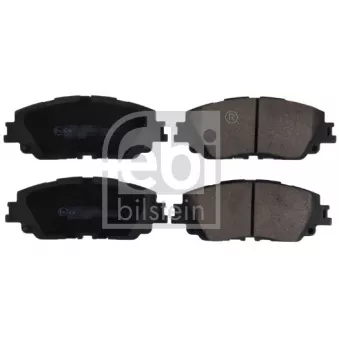 Jeu de 4 plaquettes de frein avant FEBI BILSTEIN 180224