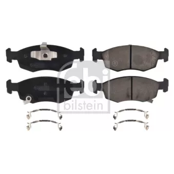 Jeu de 4 plaquettes de frein avant FEBI BILSTEIN 180955