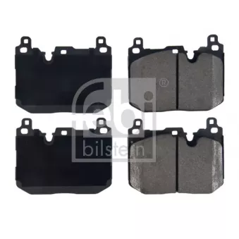 Jeu de 4 plaquettes de frein avant FEBI BILSTEIN 180956