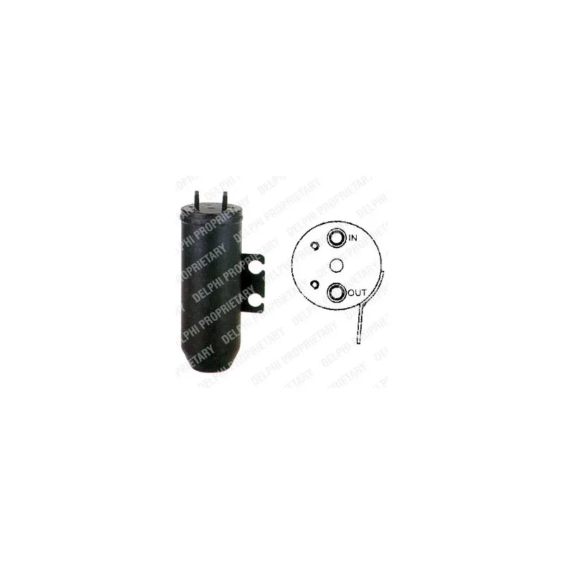 Filtre déshydratant, climatisation DELPHI TSP0175288