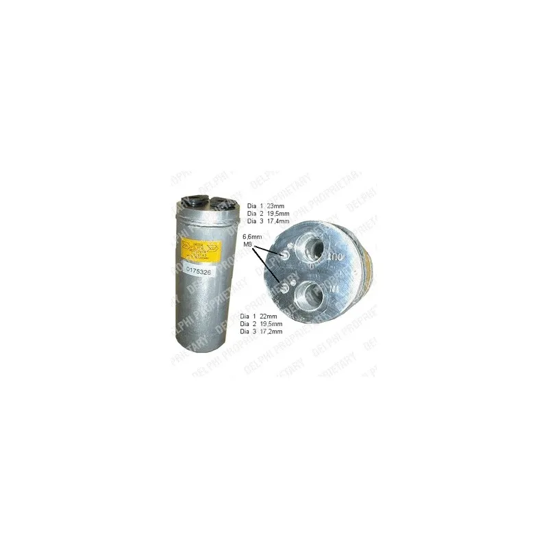 Filtre déshydratant, climatisation DELPHI TSP0175326