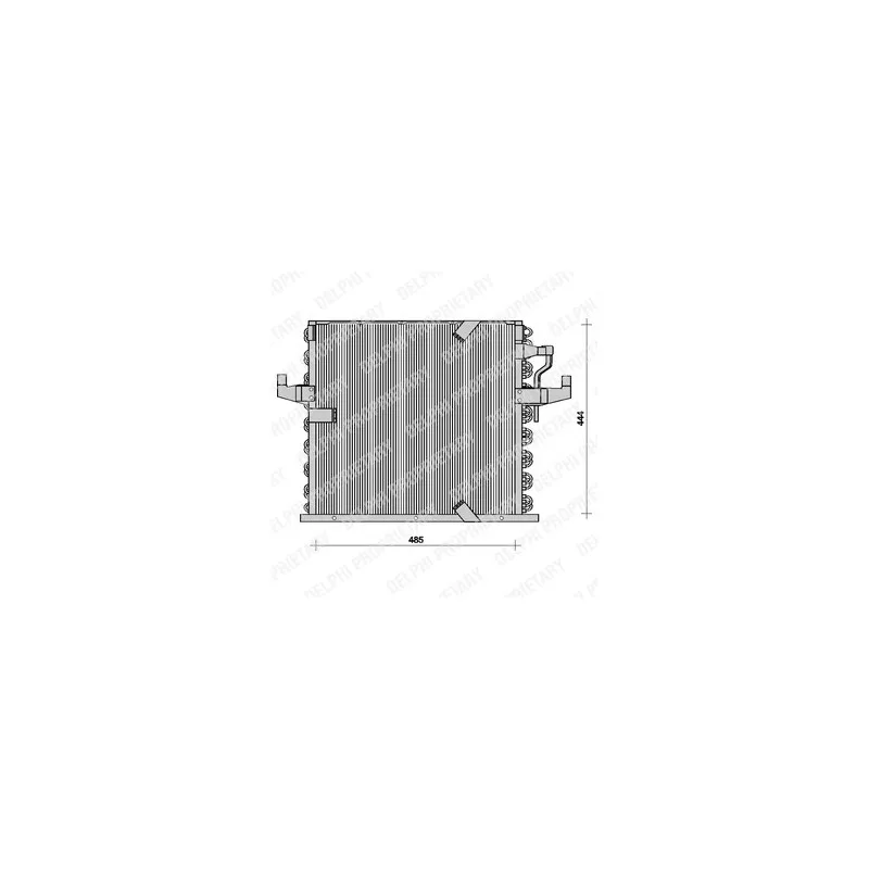 Condenseur, climatisation DELPHI TSP0225016