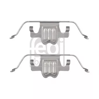 Kit d'accessoires, plaquette de frein à disque FEBI BILSTEIN 182025