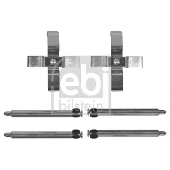 Kit d'accessoires, plaquette de frein à disque FEBI BILSTEIN 182355
