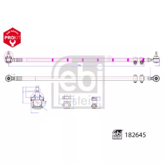 Barre de connexion FEBI BILSTEIN 182645