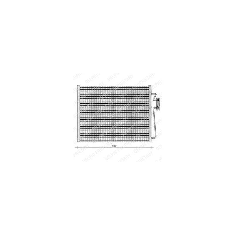 Condenseur, climatisation DELPHI TSP0225187