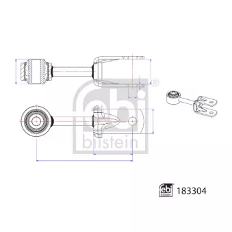 Entretoise/tige, stabilisateur FEBI BILSTEIN