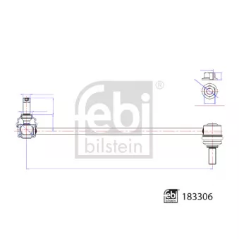 Entretoise/tige, stabilisateur FEBI BILSTEIN