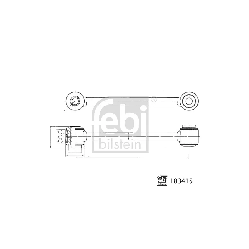 Entretoise/tige, stabilisateur FEBI BILSTEIN 183415