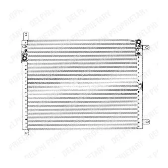 Condenseur, climatisation DELPHI TSP0225208