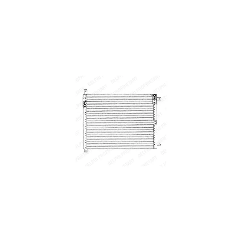 Condenseur, climatisation DELPHI TSP0225208