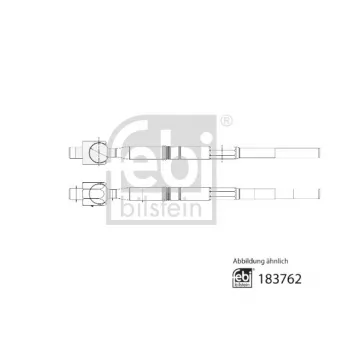 Rotule de direction intérieure, barre de connexion FEBI BILSTEIN 183762