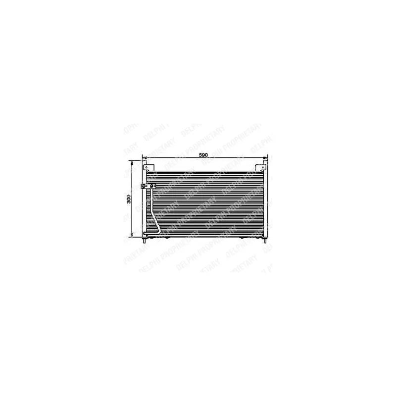 Condenseur, climatisation DELPHI TSP0225429
