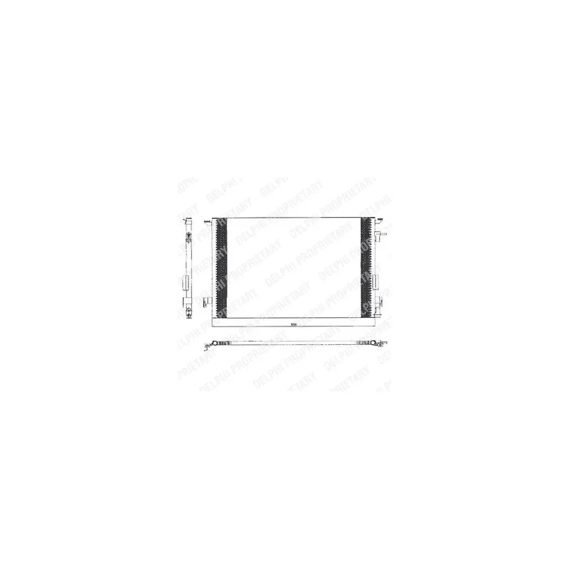 Condenseur, climatisation DELPHI TSP0225463