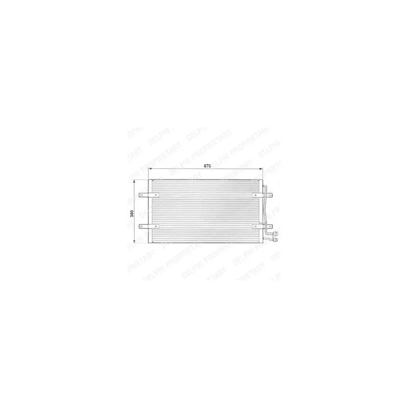 Condenseur, climatisation DELPHI TSP0225471
