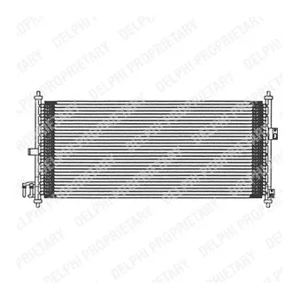 Condenseur, climatisation DELPHI TSP0225476