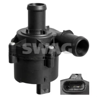 Pompe à eau auxiliaire (circuit d'eau de refroidiss) SWAG 33 10 3305