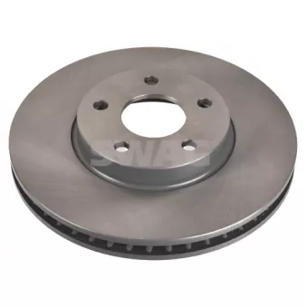 Jeu de 2 disques de frein avant SWAG