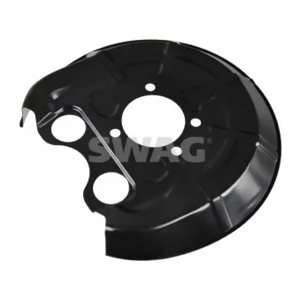 Déflecteur, disque de frein arrière gauche SWAG