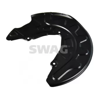 Déflecteur, disque de frein avant gauche SWAG 33 10 5671